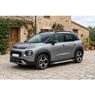 Side steps Allmond Grey (set van 2, aluminium) Citroen C-3 Aircross 2017–2024 foto 1