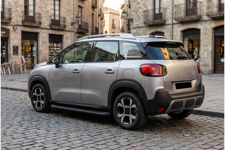 Citroen C-3 Aircross 2017–2024 Tayga Black zijtreden (set van 2, aluminium) Image