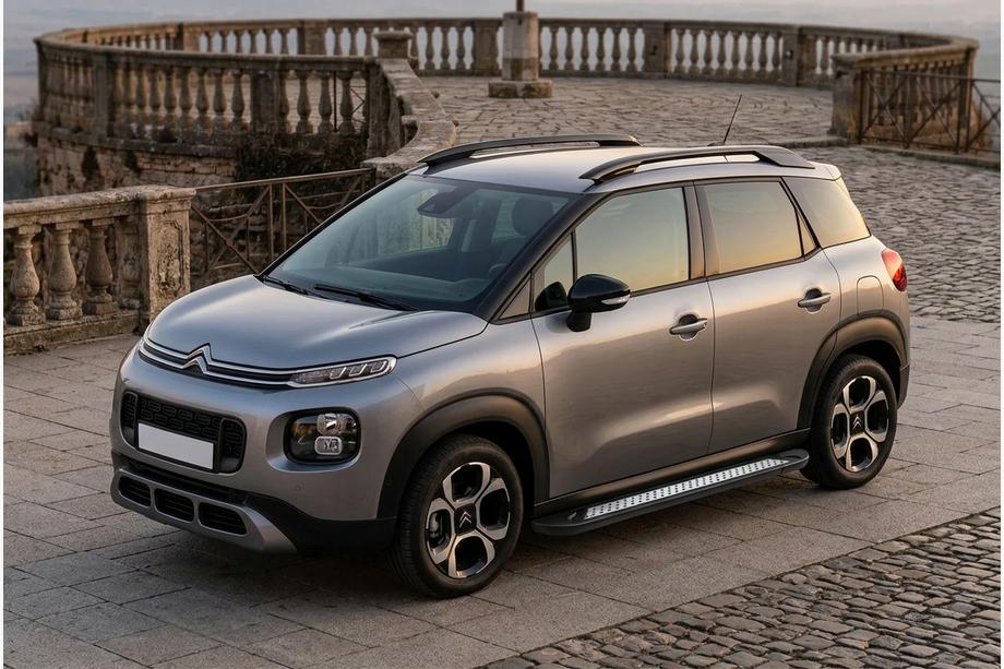 Citroen C-3 Aircross 2017–2024 Zijtreden Vision New Black (2 stuks, aluminium) Image