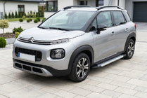 Citroen C-3 Aircross 2017–2024 Zijdrempels Vision New Grey (set van 2, aluminium) foto 1
