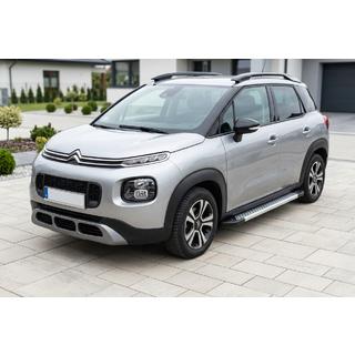 Zijdrempels Vision New Grey (set van 2, aluminium) Citroen C-3 Aircross 2017–2024 foto 1