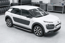 Citroen Cactus 2014–2020 Fullmond side steps (2 stuks, aluminium) foto 1