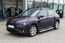 Citroen Cactus 2014–2020 Mevsim Grey side steps (2 stuks, aluminium) foto 1