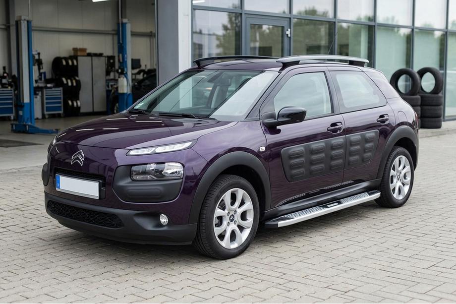 Citroen Cactus 2014–2020 Mevsim Grey side steps (2 stuks, aluminium) Image