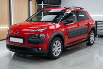 Citroen Cactus 2014–2020 Side steps Maya Red (2 stuks, aluminium) foto 1