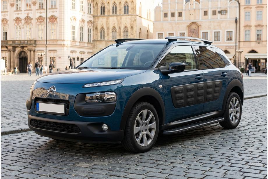 Citroen Cactus 2014–2020 Bosphorus Black side steps (2 st., aluminium) Image