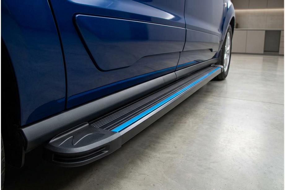 Volkswagen Caddy 2020– Maya Blue zijtreden (2 stuks, aluminium) Maxi basis Image