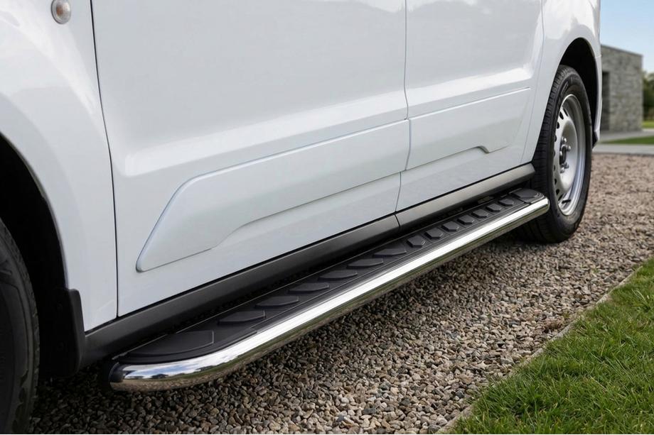 Volkswagen Caddy 2020– Maydos V1 zijtreden (set 2 stuks, aluminium + RVS) Image