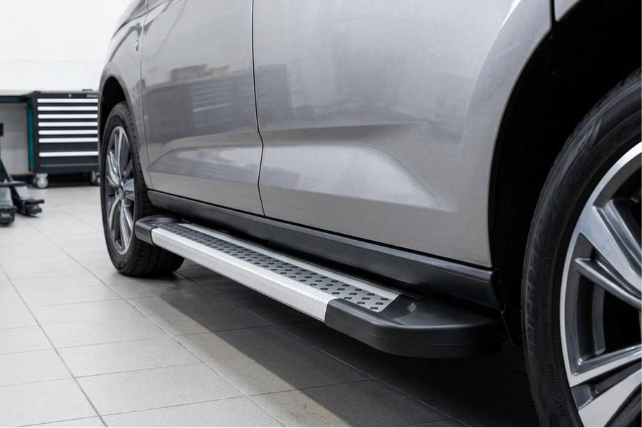 Volkswagen Caddy 2020– Zijdrempels Vision New Grey (set van 2, aluminium) Maxi basis Image