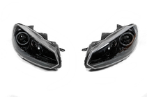 Volkswagen Golf 6 2008–2014 Koplampen Black (2 stuks, LED) foto 1