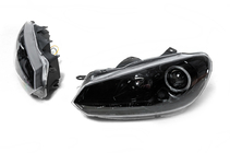 Volkswagen Golf 6 2008–2014 Koplampen Black (2 stuks, LED) foto 2