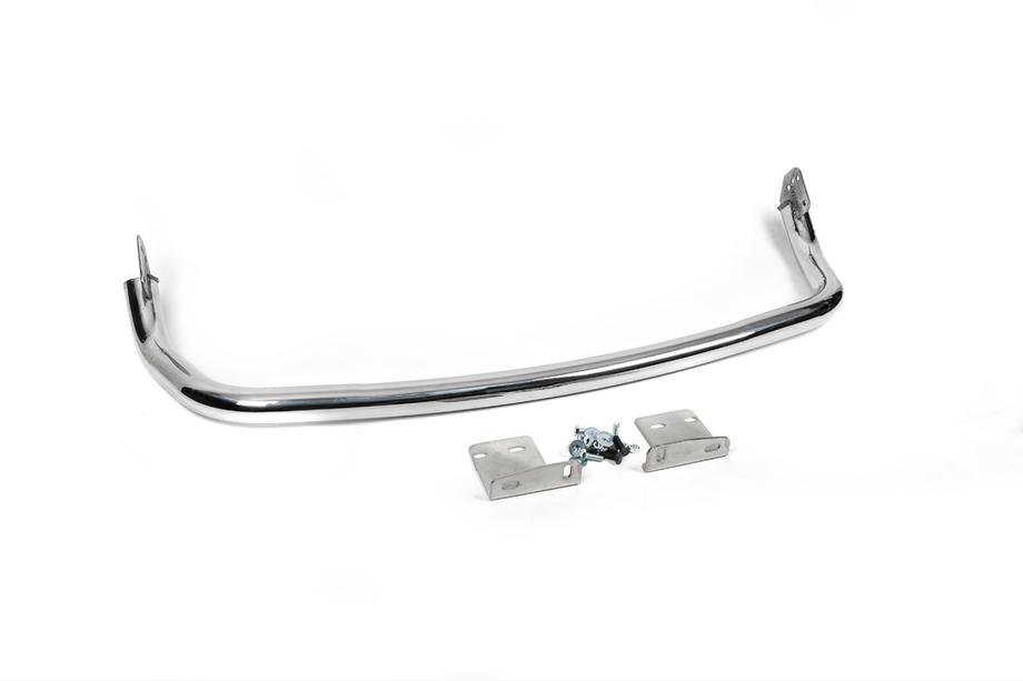 Hyundai Santa Fe 2 2006–2012 Achterbeschermbeugel AK005 (2 stuks, RVS) Foto 3