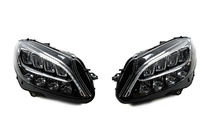 Mercedes C-klasse W205 2014–2021 Koplampen voor (2 stuks, zonder modules, facelift) foto 2
