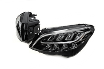 Mercedes C-klasse W205 2014–2021 Koplampen voor (2 stuks, zonder modules, facelift) foto 7
