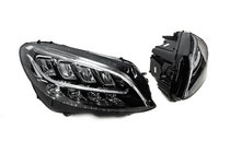 Mercedes C-klasse W205 2014–2021 Koplampen voor (2 stuks, zonder modules, facelift) foto 8
