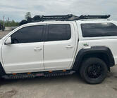 Volkswagen Amarok 2010–2022 Sidebars Dakar V2 met LED (2 stuks, metaal) foto 6