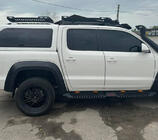 Volkswagen Amarok 2010–2022 Sidebars Dakar V2 met LED (2 stuks, metaal) foto 7