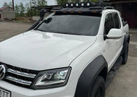 Volkswagen Amarok 2010–2022 Sidebars Dakar V2 met LED (2 stuks, metaal) foto 10
