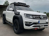 Volkswagen Amarok 2010–2022 Sidebars Dakar V2 met LED (2 stuks, metaal) foto 2