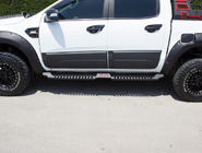Toyota Hilux 2015– Side steps Dakar V2 zonder LED (2 stuks, metaal) foto 2