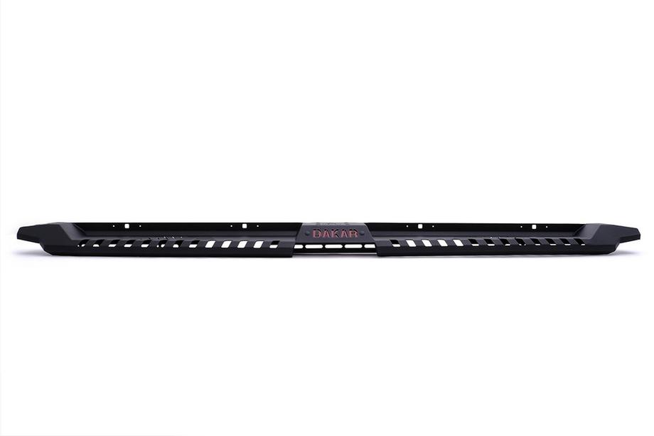Toyota Hilux 2006–2015 Dakar zwarte sidebars V2 zonder verlichting (2 stuks, metaal) Foto 3