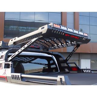 Dakar bagagekorf voor rollbar (100x100 cm) Toyota Hilux 2006–2015 foto 1