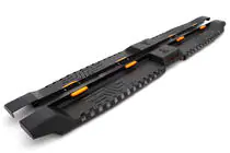 Nissan Navara/NP300 2016– Sidebars Dakar V2 met LED (2 stuks, metaal) foto 1