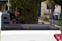 Nissan Navara/NP300 2016– Dakar rolbeugel met LED (voor rolluikafdekking) foto 2