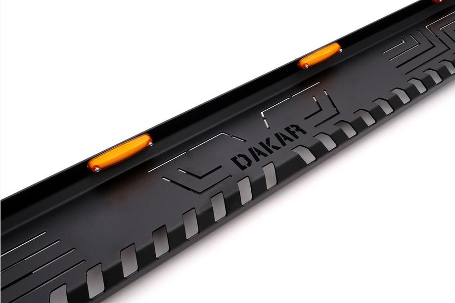 Nissan Navara 2006–2015 Sidebars Dakar V1 met LED (2 st., metaal) Foto 4