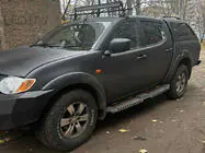 Mitsubishi L200 2006–2015 Sidebars Dakar V2 met LED (2 stuks, metaal) foto 1