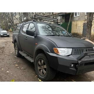 Sidebars Dakar V2 met LED (2 stuks, metaal) Mitsubishi L200 2006–2015 foto 2