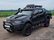 Mitsubishi L200 2006–2015 Bagagekorf voor Dakar rollbar (100x100 cm) foto 12
