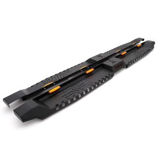 Dakar V2 side steps met LED (2 stuks, metaal) foto 1