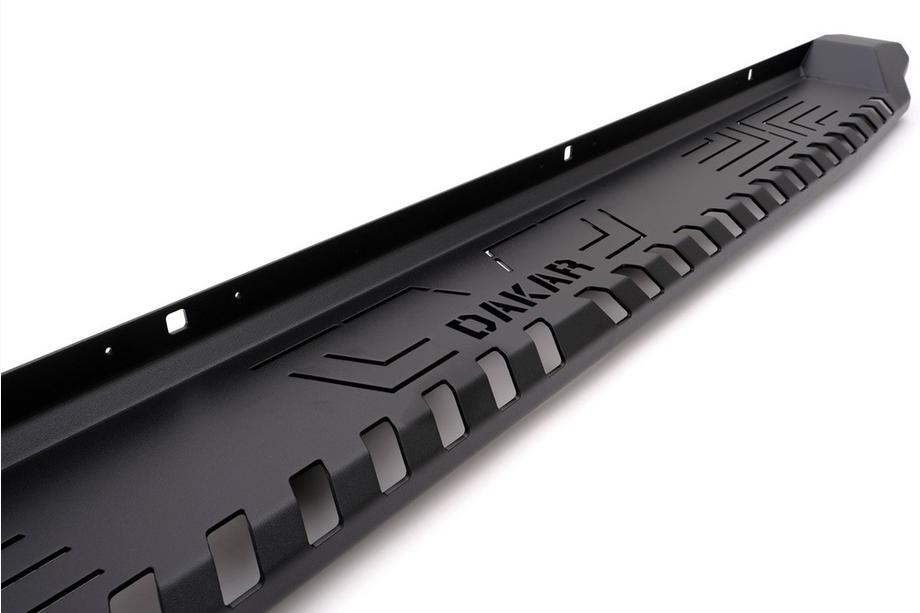 Isuzu D-Max 2002–2011 Dakar V1 side steps zonder LED (2 stuks, metaal) Foto 4