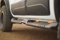 Ford Ranger 2011–2022 Sidebars Dakar V2 met LED (2 stuks, metaal) foto 2