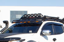 Ford Ranger 2007–2011 Zonneklep voor de voorruit (LED) foto 1