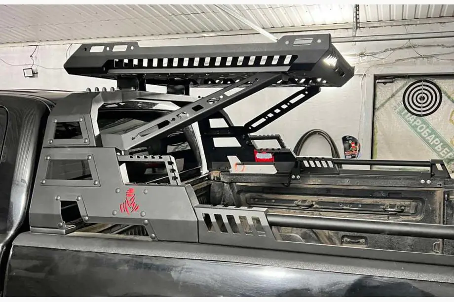 Isuzu D-Max 2019– Dakar rollbar met bagagekorf (zonder rolluiken) Image
