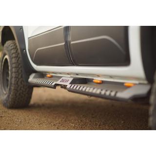 Dakar V2 side steps met LED (2 stuks, metaal) foto 3