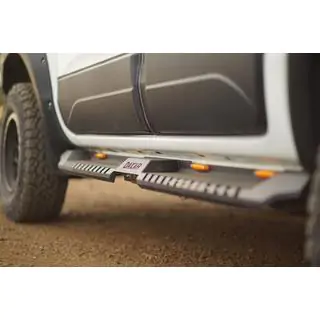 Dakar V2 side steps met LED (2 stuks, metaal) foto 3