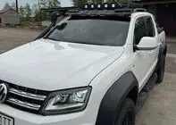 SsangYong Musso II 2018– Voorruitvizier voor dakdrager DAKAR (LED) foto 3