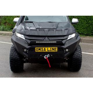 Voorbumper met carterbescherming Dakar (2019+) Mitsubishi L200 2015–2024 foto 2