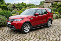 Land Rover Discovery V 2017– Side steps Maya Red (2 stuks, aluminium) foto 1