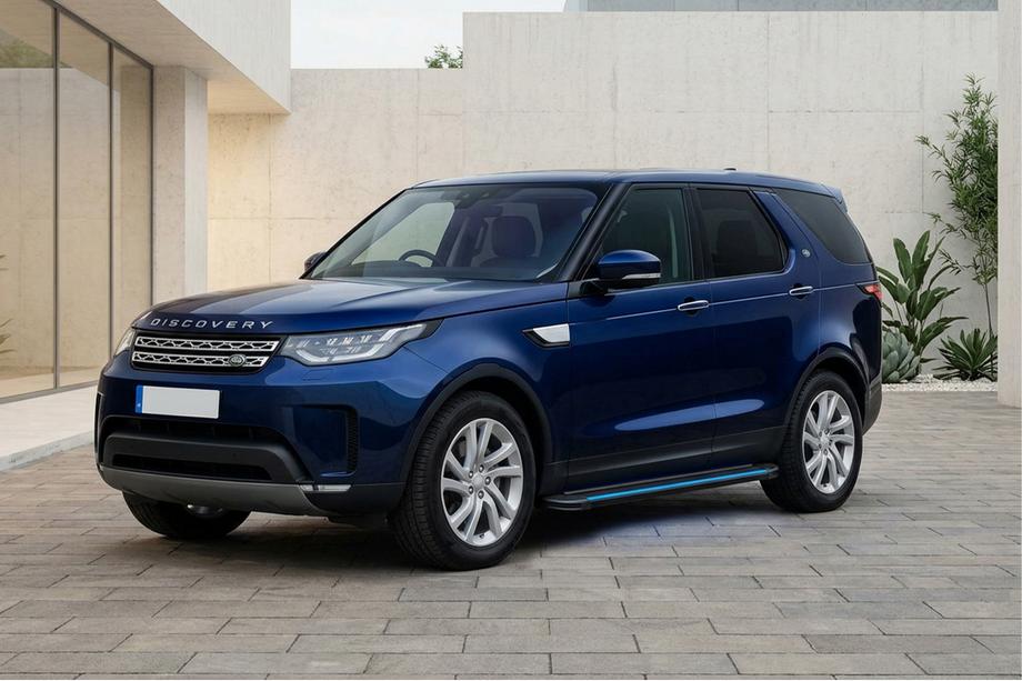 Land Rover Discovery V 2017– Maya Blue zijtreden (2 stuks, aluminium) Foto 1