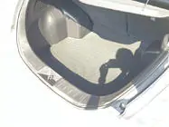 Nissan Leaf 2010–2017 Kofferbakmat V-1 (EVA, zwart) foto 2
