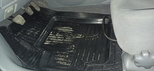 Chevrolet Lacetti 2003–2024 Rubberen automatten met opstaande rand (5 stuks, Polytep) foto 2