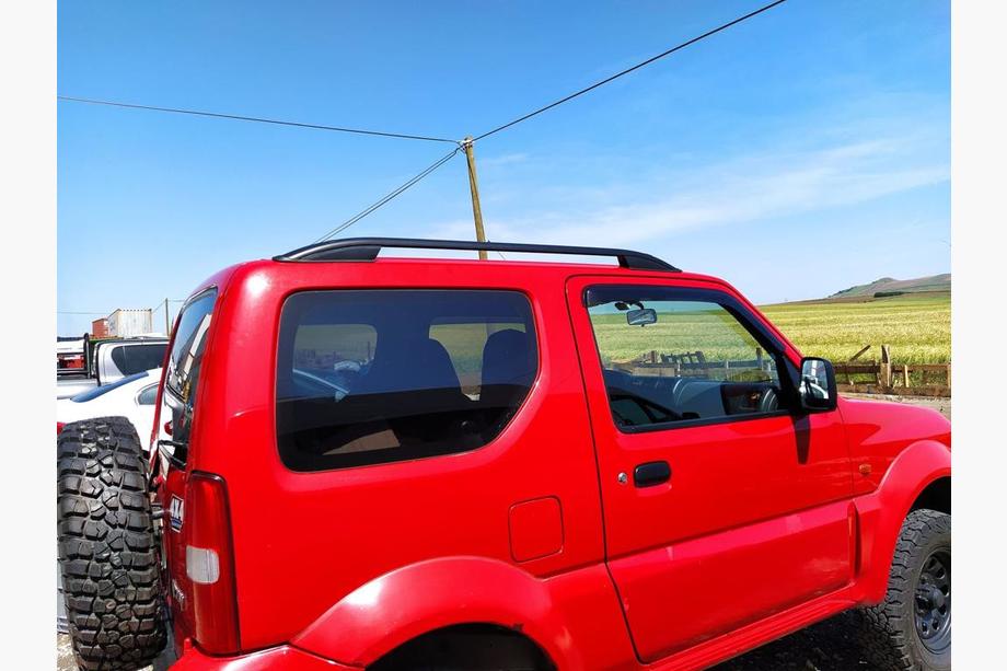 Suzuki Jimny 1998–2018 Skyport dakrails (zwart) Image