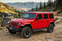 Jeep Wrangler 2018– Bosphorus Black side steps (2 st., aluminium) foto 1