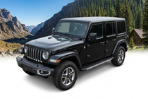 Jeep Wrangler 2018– Maya V1 zijtreden (2 stuks, aluminium) foto 1