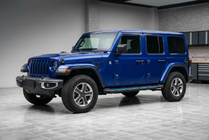 Jeep Wrangler 2018– Maya Blue zijtreden (2 stuks, aluminium) foto 1