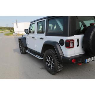 Side steps Tayga V2 (2 stuks, aluminium) foto 1